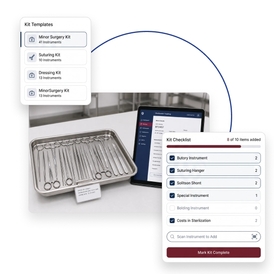 BackBone HMS simplifies CSSD management with sterilization tracking and inventory control.