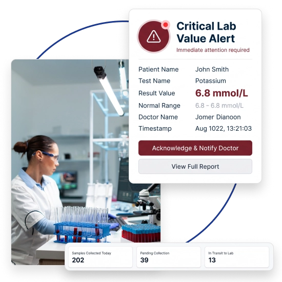 Manage lab tests and reports with BackBone HMS for accurate and efficient workflows.