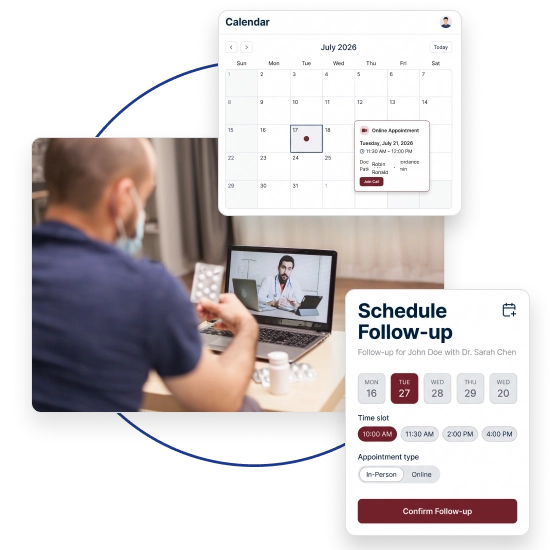 Book doctor appointments online with BackBone HMS for faster scheduling and patient convenience