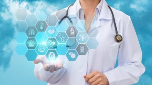 Illustration depicting the integration of Best HIS for efficient healthcare management