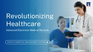 Electronic medical records management service from Aosta Software