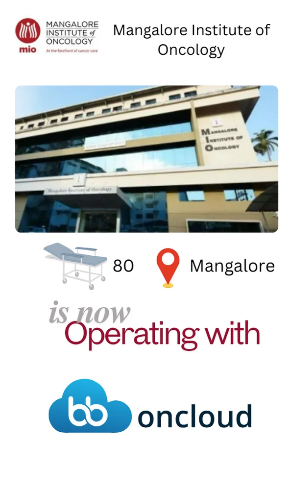 Aosta software's client Mangalore hospital of oncology