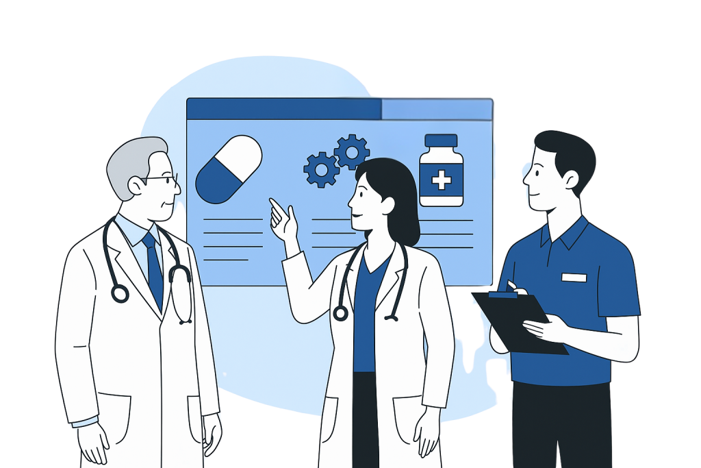 pharmacy information management system - Aosta backbone
